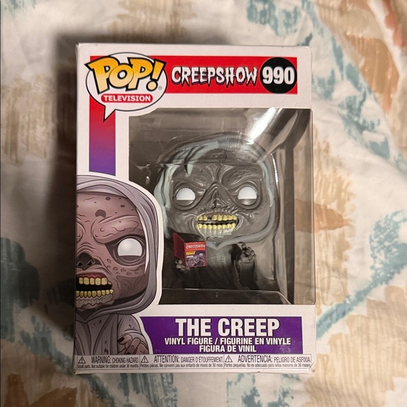 Funko Other - Funko Pop! Creepshow The Creep Figure - Gray and Black